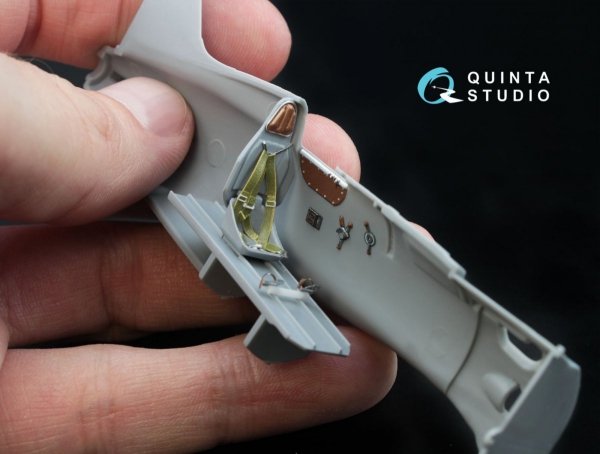 Quinta Studio QD48009 I-16 type 18/24 3D-Printed &amp; coloured Interior on decal paper (for all kits) 1/48