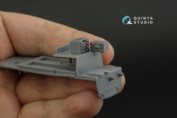 Quinta Studio QDS-48355 DH Mosquito B Mk.IV/PR Mk.IV 3D-Printed &amp; coloured Interior on decal paper (Tamiya) (Small version) 1/48