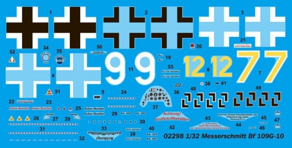 Trumpeter 02298 Messerschmitt Bf 109G-10 (1:32)