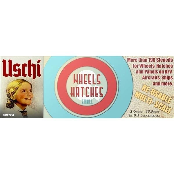 Uschi van der Rosten 2014 Wheels &amp; Hatches Small (2 - 15,5mm incresent)