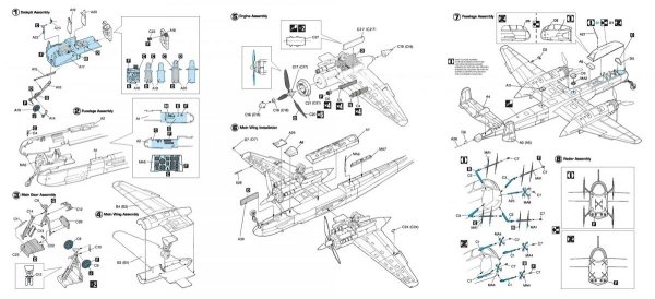 Hobby 2000 72067 Heinkel He 219 A-0 ( DRAGON + CARTOGRAF + MASKI) 1/72