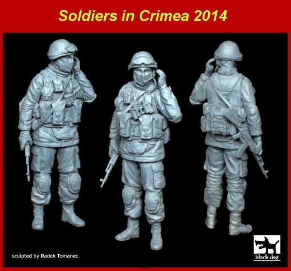 Black Dog F35102 Soldier in Crimea set 1/35