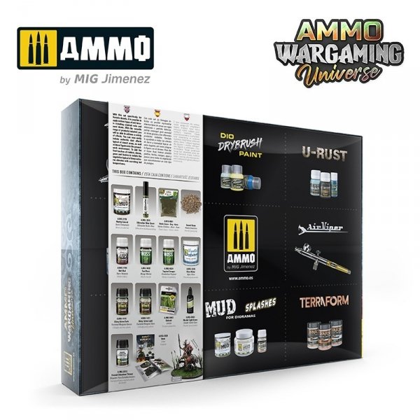 AMMO of Mig Jimenez 7928 AMMO WARGAMING UNIVERSE 09 - Foul Swamps