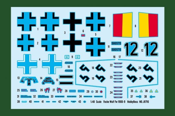 Hobby Boss 81716 Focke Wulf Fw 190D-9 (1:48)