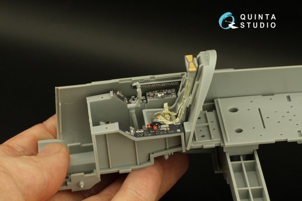 Quinta Studio QD32160 Do 335A-10 3D-Printed &amp; coloured Interior on decal paper (HK models) 1/32