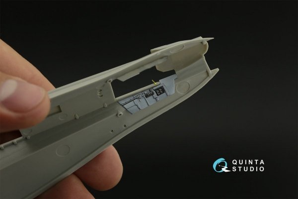 Quinta Studio QD48277 F/A-18А 3D-Printed &amp; coloured Interior on decal paper (HobbyBoss) 1/48