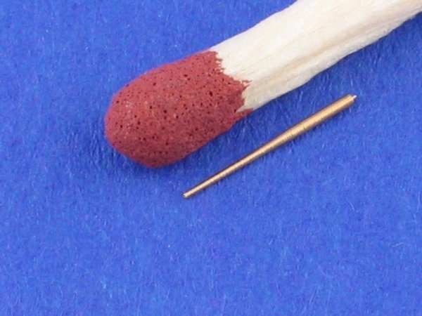 Aber 1:700L-04  Set of 12 pcs 100 mm barrels for French warships 1/700