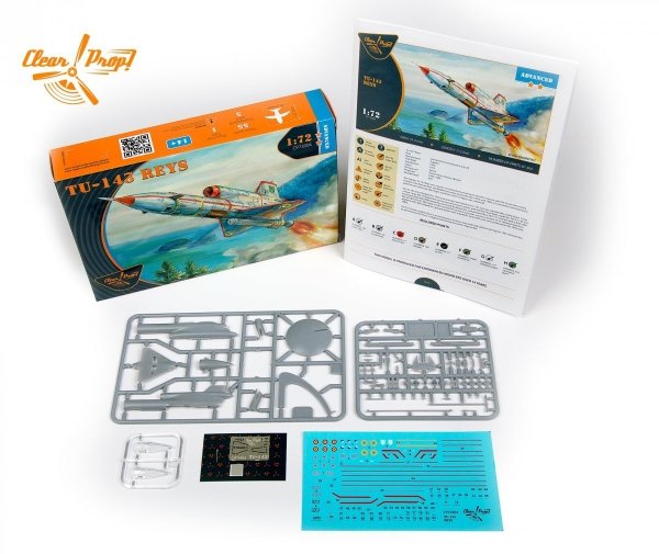 Clear Prop! CP72004 Tu-143 Reys ADVANCED KIT 1/72