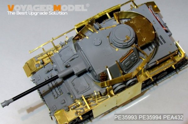 Voyager Model PE35994 WWII German Pz.Kpfw.IV Ausf.F-H Fenders For Border 35001 1/35