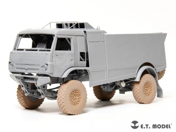 E.T. Model P35-131 KAMAZ-43509 Truck Sagged wheels &amp; Spare Wheels for Zvezda kit 1/35