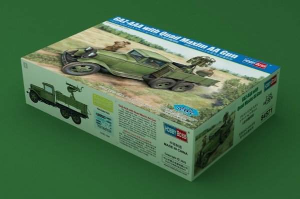 Hobby Boss 84571 GAZ-AAA with Quad Maxim AA Gun 1/35