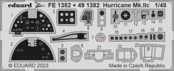 Eduard BIG49390 Hurricane Mk. IIc ARMA HOBBY 1/48