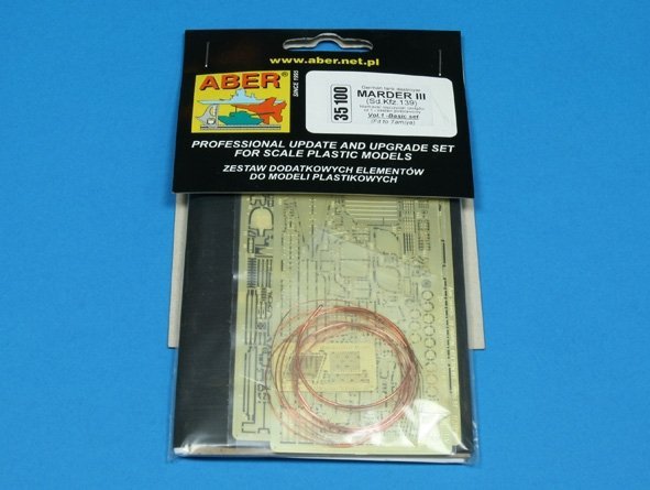 Aber 35100 Marder III Sd.Kfz. 139 zestaw podstawowy (TAM) (1:35)