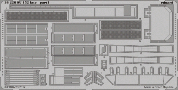 Eduard 36226 SU 152 late 1/35 Trumpeter