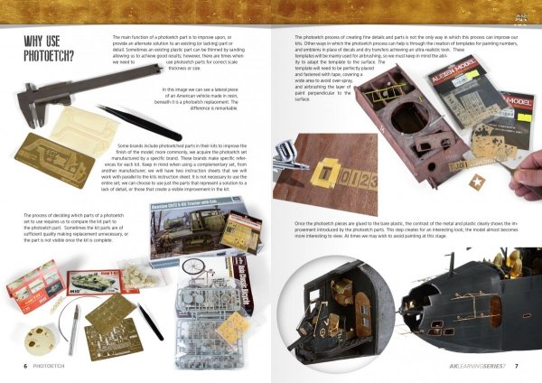 AK Interactive AK244 PHOTOETCHED PARTS. LEARNING SERIES 07 (ENGLISH)