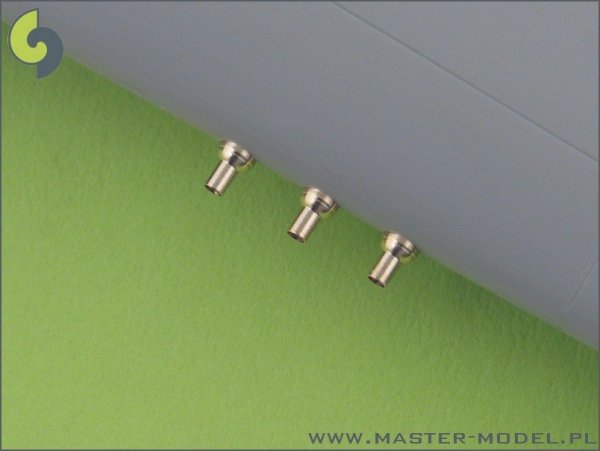 Master AM-48-025 P-40 E-N - fairings with blast tubes for .50cal Browning (6pcs) (1:48)