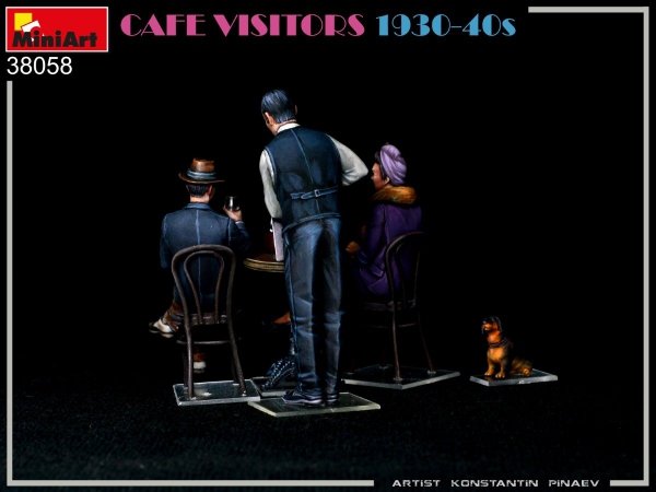 MiniArt 38058 CAFE VISITORS 1930-40S 1/35
