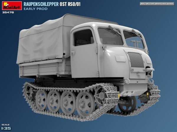 Miniart 35478 RAUPENSCHLEPPER OST RSO/01. EARLY PROD 1/35