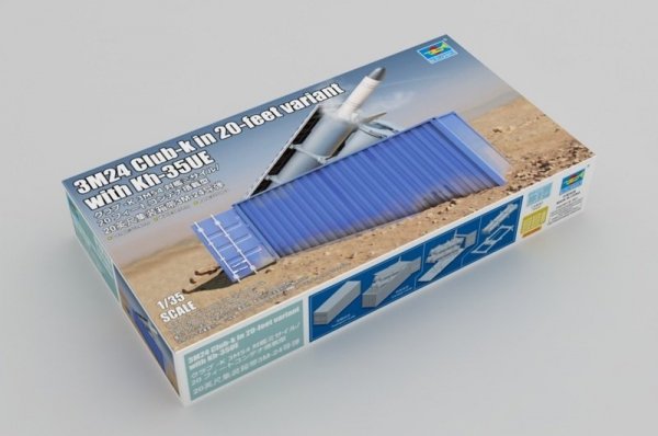 Trumpeter 01076 3M54 Club-k in 20-feet variant with Kh-35UE 1/35