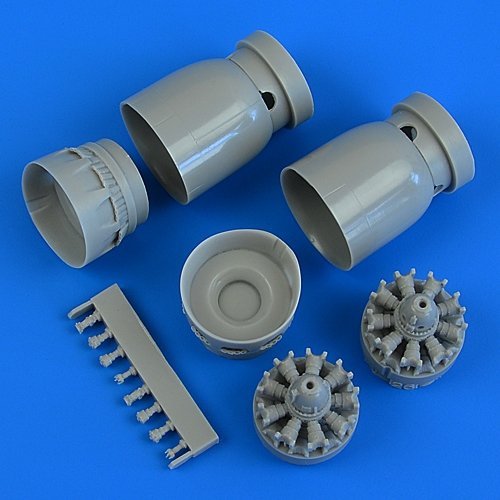 Quickboost QB72623 B-26K Counter Invader correct cowlings &amp; engines for Italeri 1/72