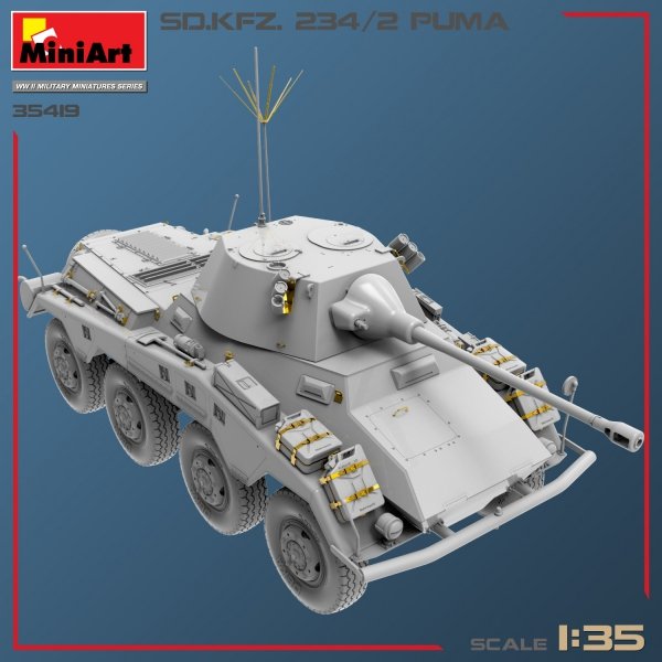MiniArt 35419 SD.KFZ.234/2 PUMA 1/35
