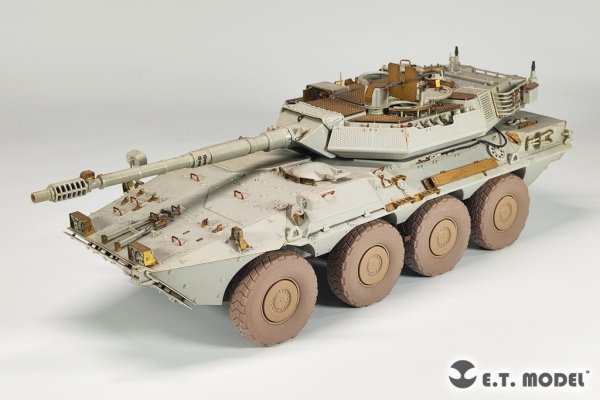 E.T. Model P35-164 Italian &quot;Centauro&quot; B1 Tank Destroyer Sagged Wheels 1/35