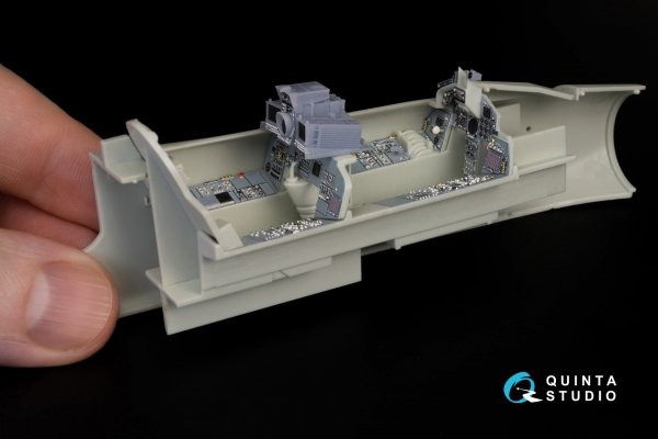 Quinta Studio QDS+48261 Tornado GR.1 3D-Printed coloured Interior on decal paper (Revell) (small version) (with 3D-printed resin parts) 1/48