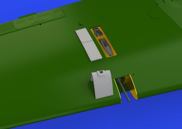 Eduard 648849 A6M2-N Rufe gun bays PRINT EDUARD 1/48