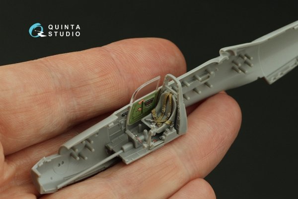 Quinta Studio QD72165 P-39Q/N Airacobra 3D-Printed coloured Interior on decal paper (Arma Hobby) 1/72