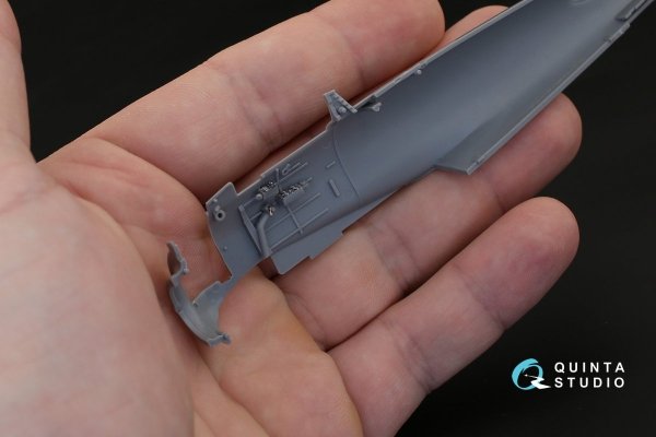 Quinta Studio QD48123 A6M3 3D-Printed &amp; coloured Interior on decal paper (for Tamiya kit) 1/48