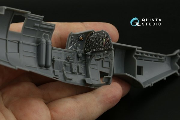 Quinta Studio QD32192 Spitfire Mk.1 (Mid) 3D-Printed &amp; coloured Interior on decal paper (Kotare) 1/32