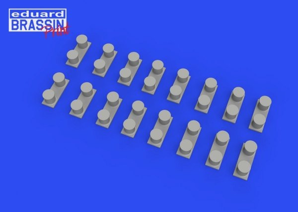 Eduard 653010 WWII USN battleship bollards PRINT 1/350