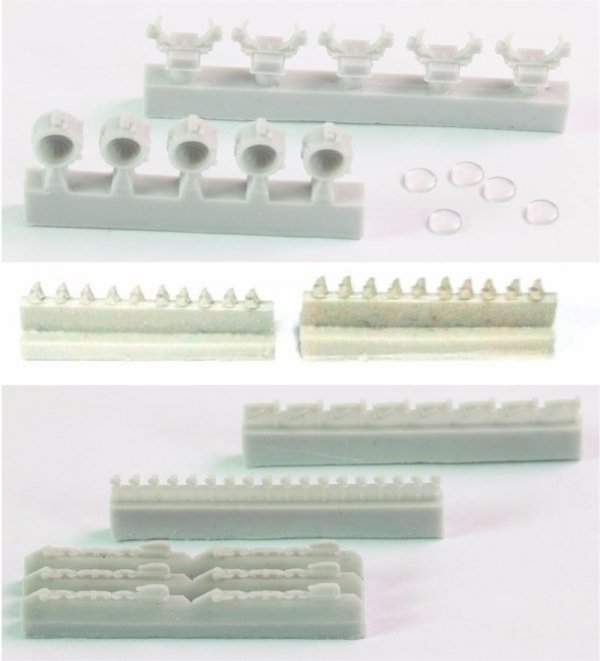 Pontos 21002F1 USS Missouri Iowa 1944 Advanced Add-on Set for Trumpeter 05399 kit