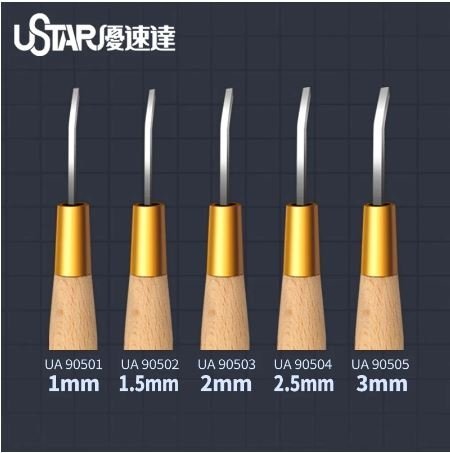 U-Star UA-90503 Flat Blade Knife 2 mm / Nóż z płaskim ostrzem 2 mm