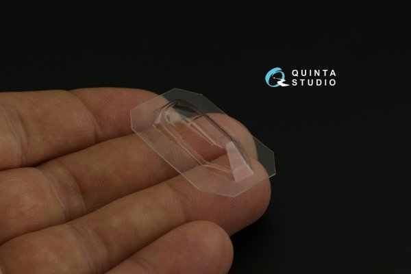 Quinta Studio QC72084 Yak-1B vacuumed clear canopy (Arma Hobby) 1/72