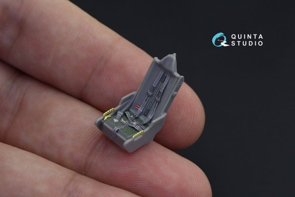 Quinta Studio QD48220 F-5A 3D-Printed &amp; coloured Interior on decal paper (Kinetic) 1/48