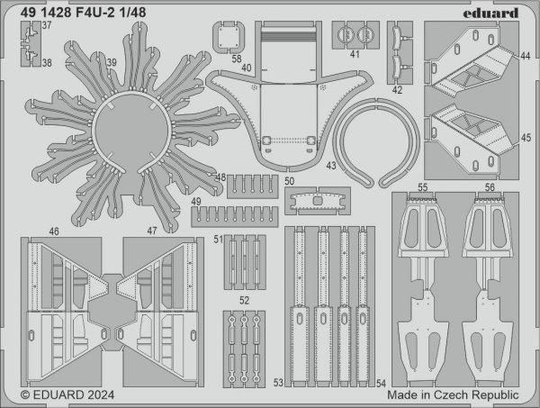 Eduard 491428 F4U-2 MAGIC FACTORY 1/48