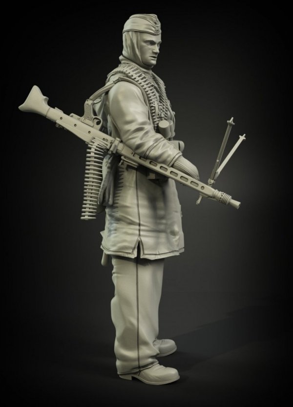 Panzer Art FI35-063 Waffen-SS Anorakanzug MG-42 gunner 1/35