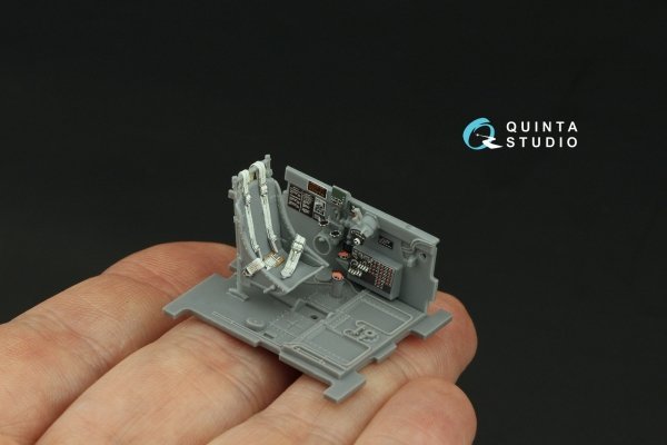 Quinta Studio QD48510 P-47 D-30 3D-Printed coloured Interior on decal paper (Miniart) 1/48