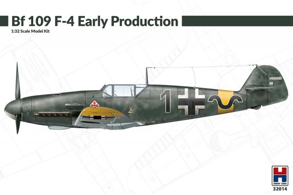 Hobby 2000 32014 Bf 109 F-2 Eastern Front (HASEGAWA + CARTOGRAF + MASKI + METAL PARTS) 1/32