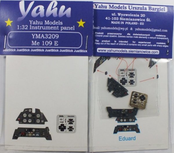 Yahu  YMA3209	Me 109 E (Eduard) 1:32