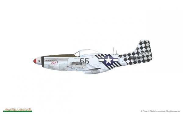 Eduard 82105 P-51K Mustang 1/48