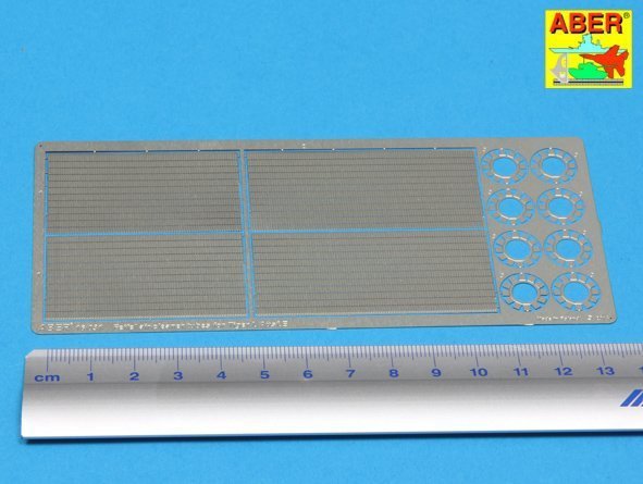 Aber 16031 Feifel air cleaners tubes for early Tiger I (1:16)