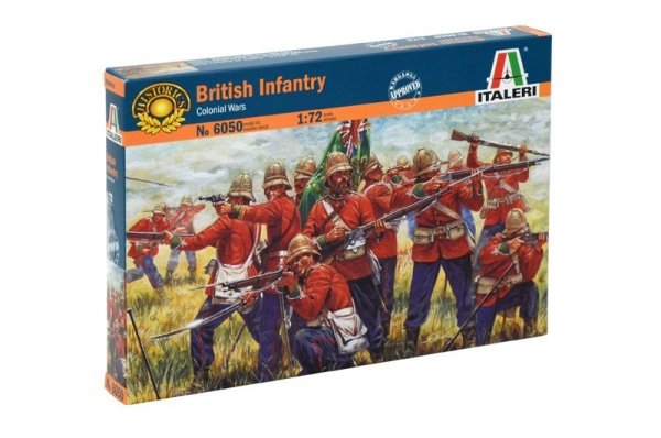 Italeri 6050 FIGURKI-ZULU WAR BRITISH INFANTRY 1/72
