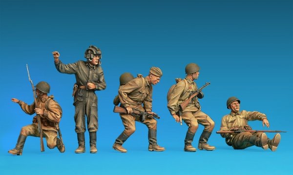 MiniArt 35281 Soviet Soldiers Riders. Special Edition 1/35