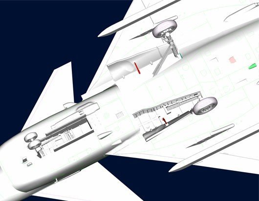 Trumpeter 02848 PLAAF J-10B Vigorous Dragon (1:48)