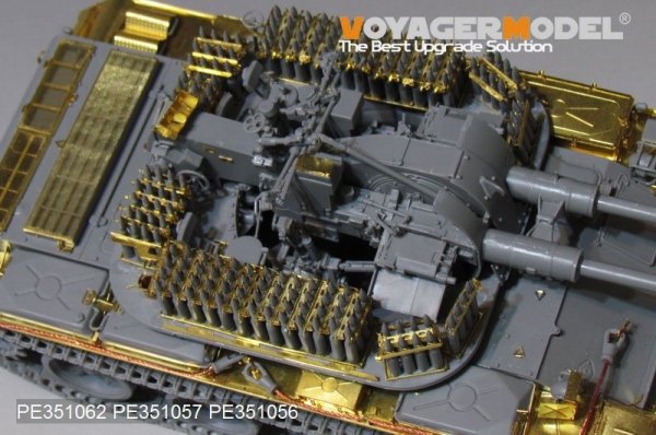Voyager Model PE351062 Soviet ZSU-57-2 SPAAG Turret Interior Upgrade Set for Takom 1/35