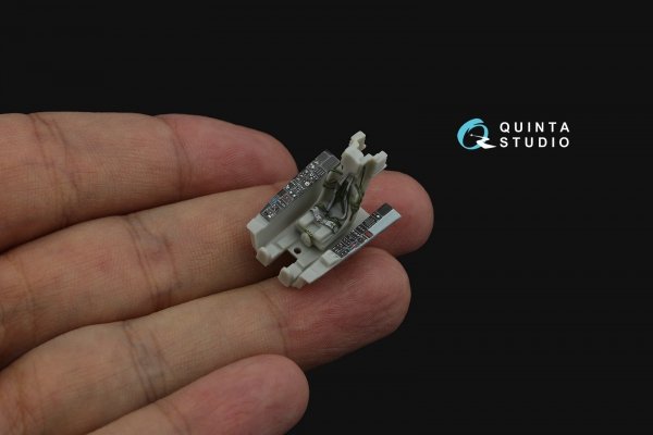 Quinta Studio QD72105 F-104J 3D-Printed &amp; coloured Interior on decal paper (Hasegawa) 1/72