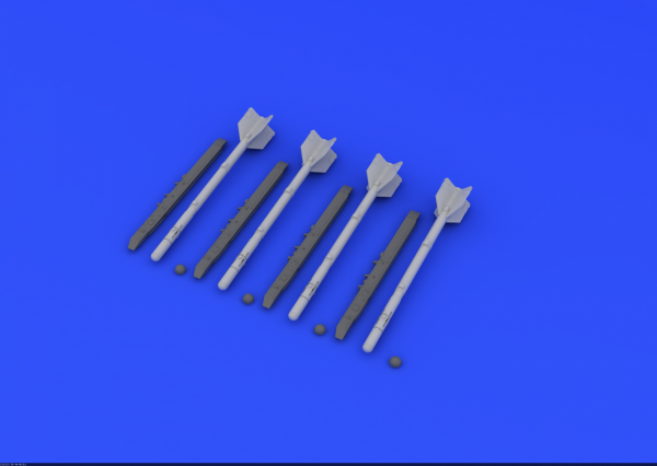 Eduard 672185 R-3S missiles for MiG-21 EDUARD 1/72
