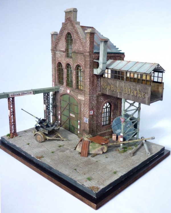 RT-Diorama 35288 Diorama-Base: &quot;Gohta Werke&quot; 1/35